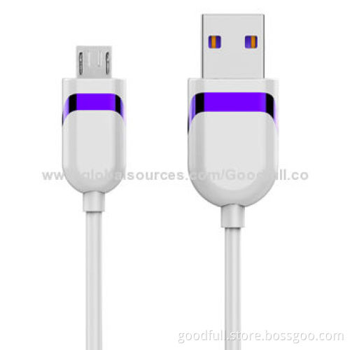 Micro USB Data Charging Cable with Switch, Easy to Take and Carry